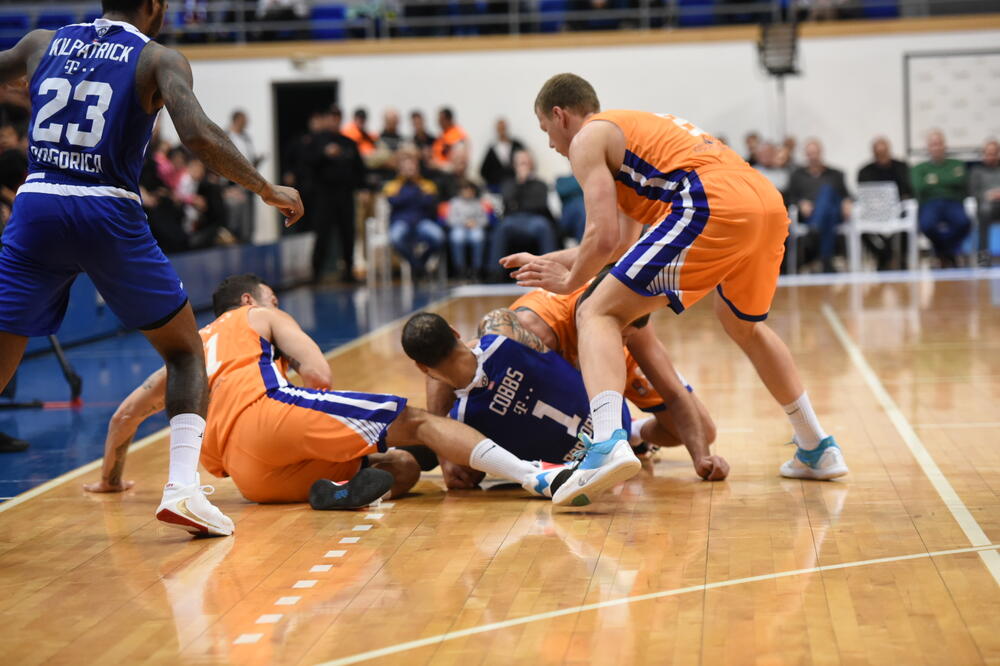 Sa meča Mornar - Budućnost Voli, Foto: Savo Prelević