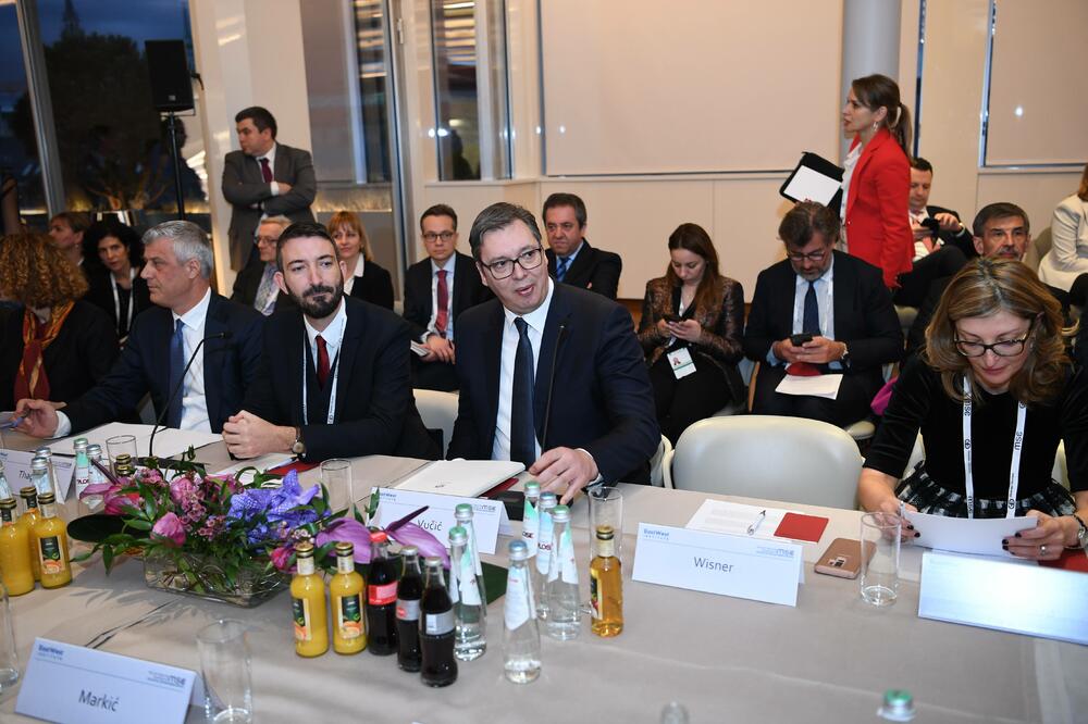 Vučić u Minhenu na okruglom stolu o bezbjednosti na Balkanu, Foto: BETAPHOTO