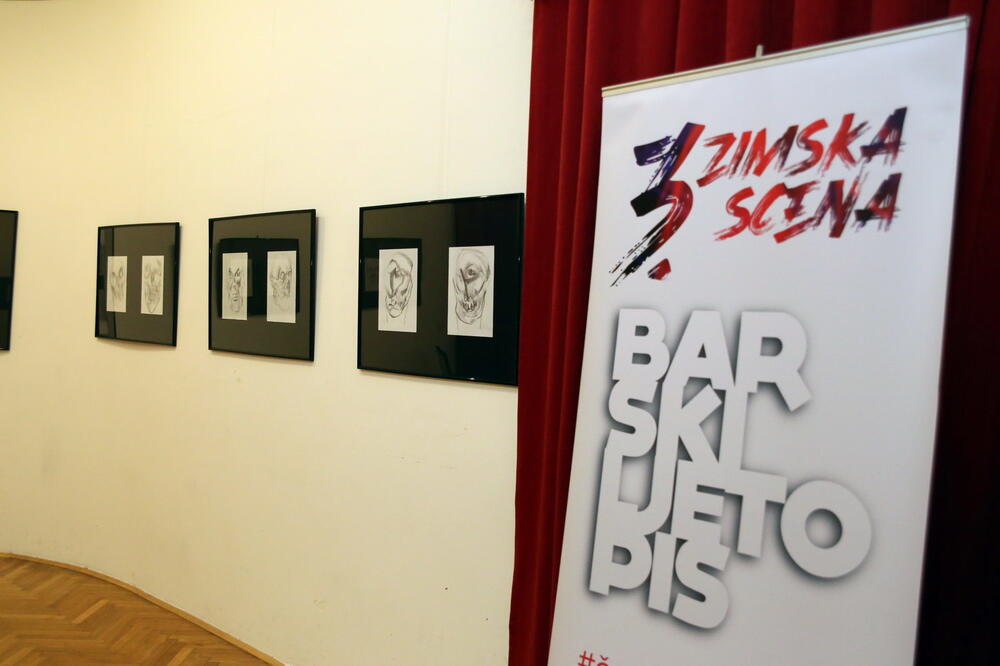 Sa izložbe Bratislava Medojevića u Baru, Foto: Barski Ljetopis, Barski Ljetopis