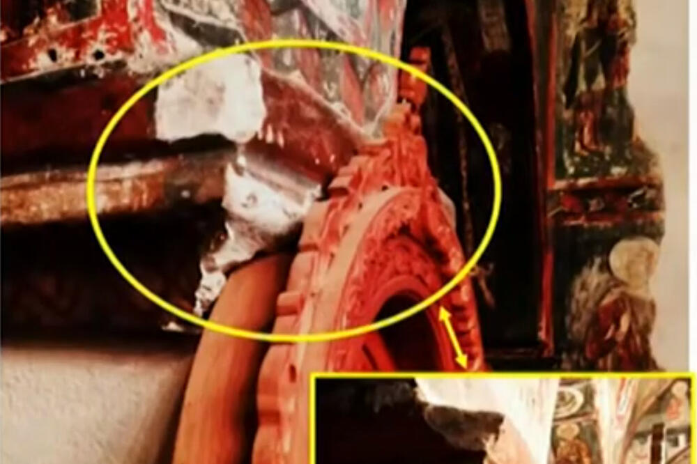 Jedno od devastiranh kulturnih dobara, Foto: Screenshot/TV Vijesti