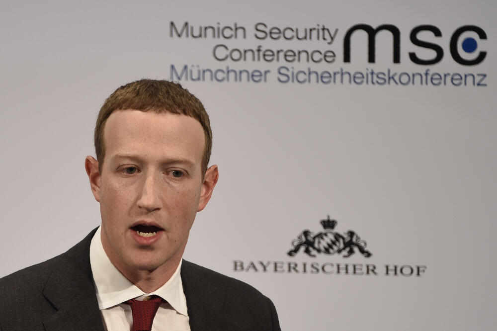 Zakerberg na konferenciji u Minhenu, Foto: AP