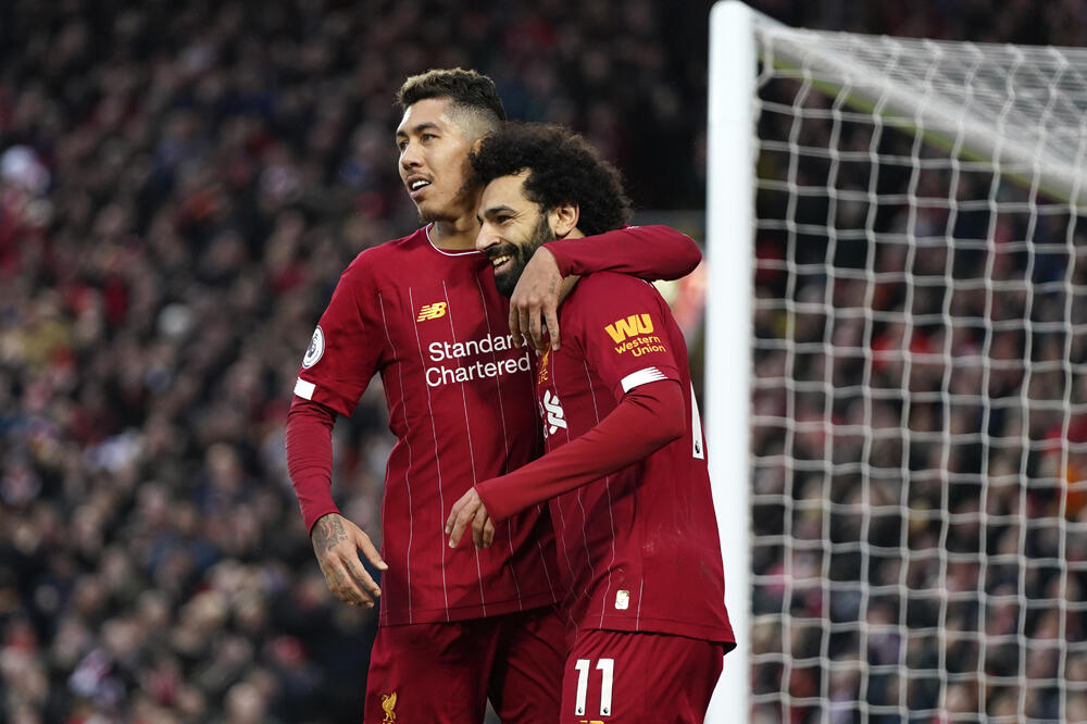 Salah i Firmino, Foto: AP