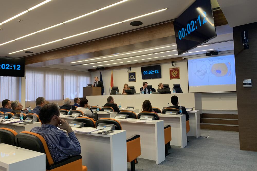 Sa današnje sjednice, Foto: Vuk Lajović