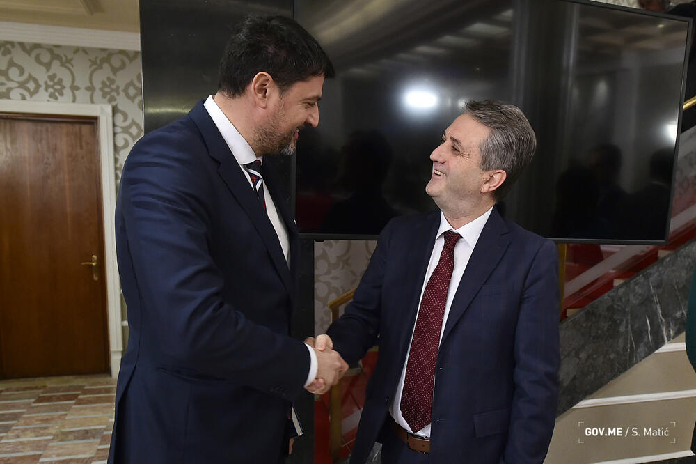 Božović sa Nuhodžićem, Foto: Saša Matić