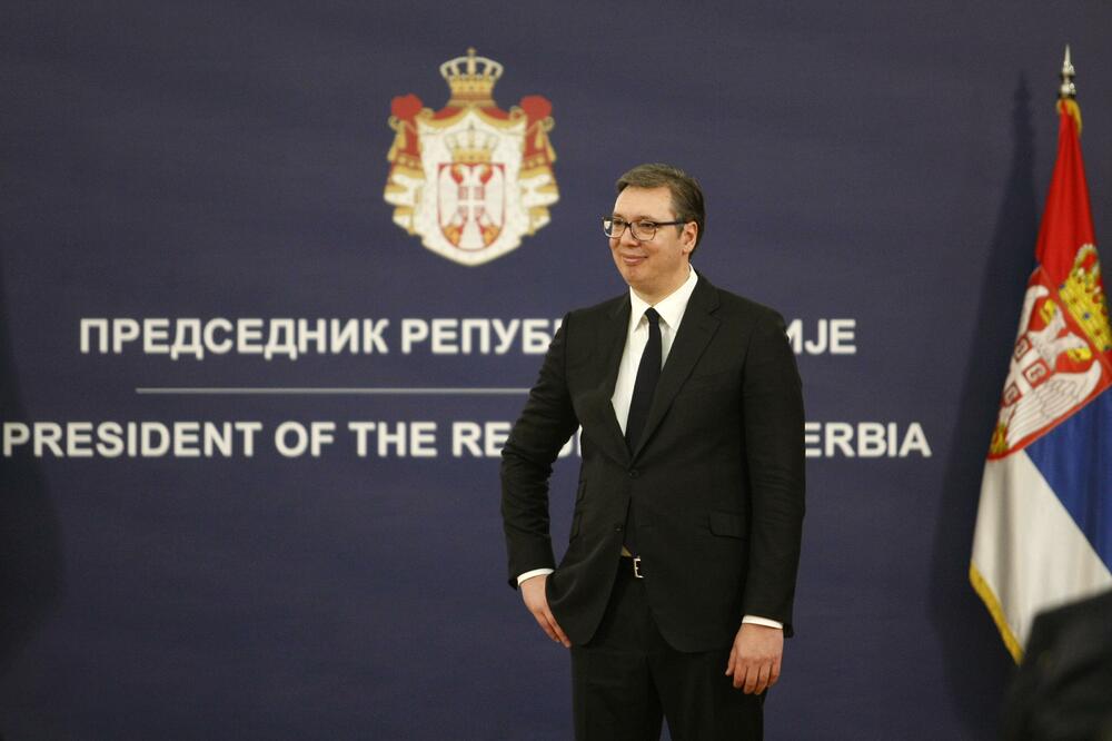 Predsjednik Srbije Aleksandar Vučić na Dan državnosti Srbije 15. februar, Foto: BETAPHOTO