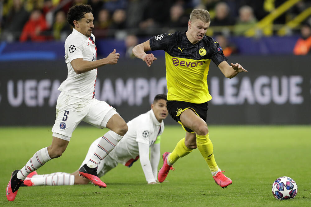 Haland je bio dvostruki strijelac, Foto: Beta/AP