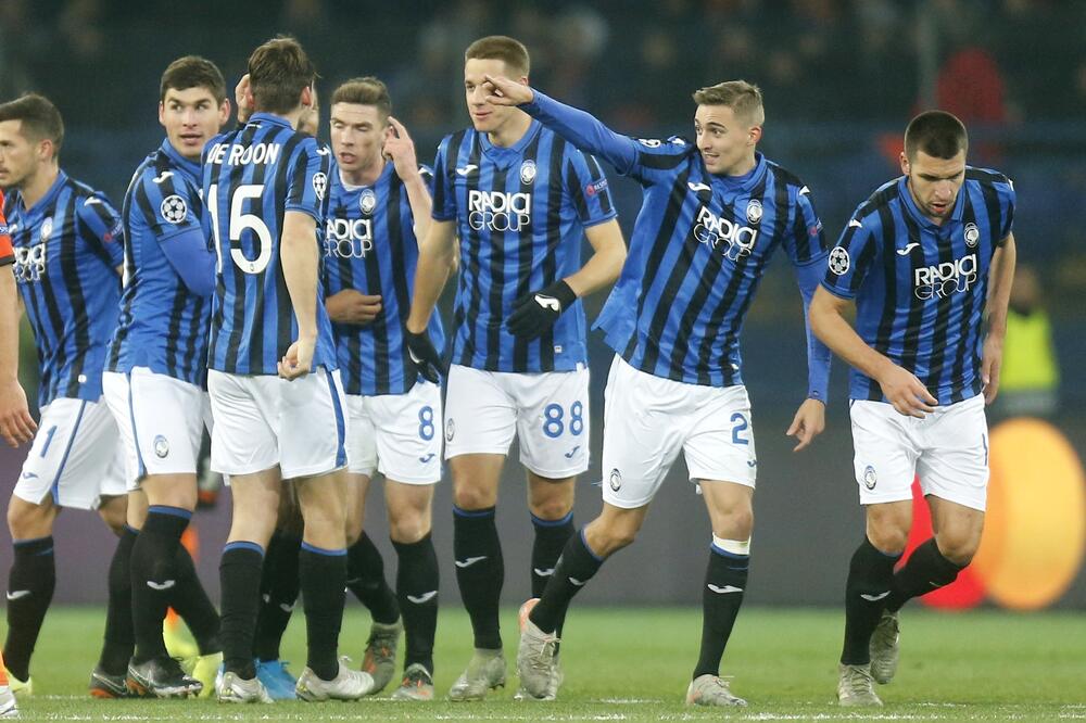 Fudbaleri Atalante, Foto: AP