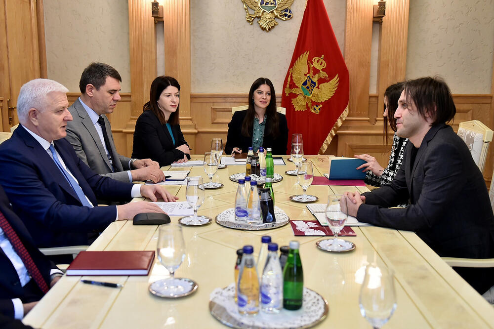 Marković i Koprivica na sastanku, Foto: Saša Matić