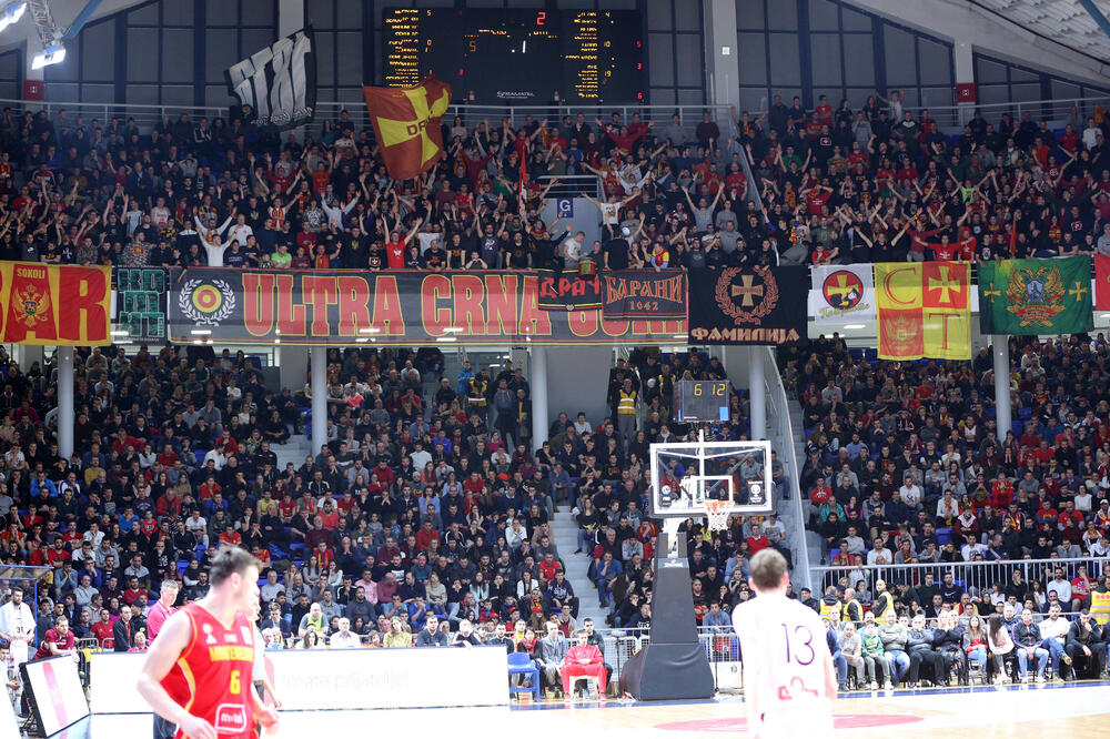 Sa utakmice Crna Gora - Letonija prošle godine, Foto: Filip Rpganović