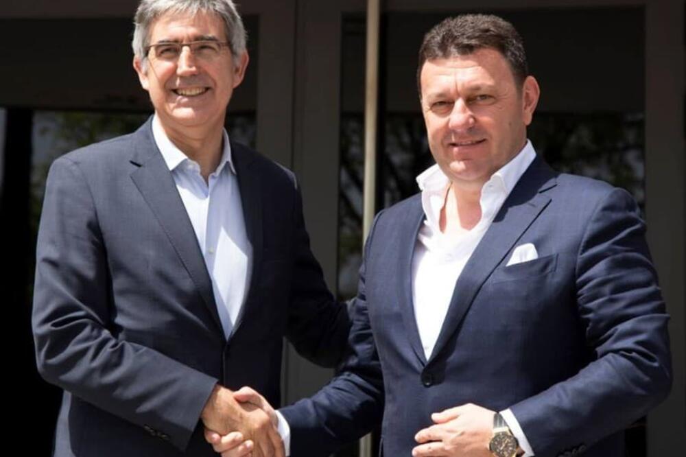 Dragan Bokan i Đordi Bartomeu, Foto: KK Budućnost