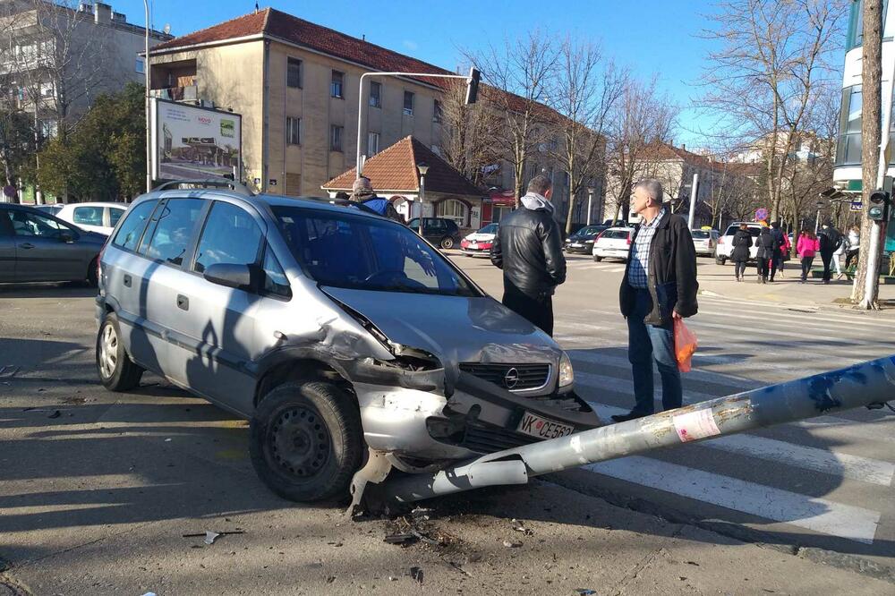 Saobraćajna nesreća u Nikšiću, Foto: Svetlana Mandić