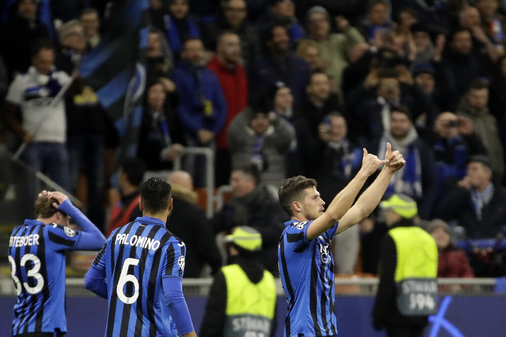 Fudbaleri Atalante, Foto: AP