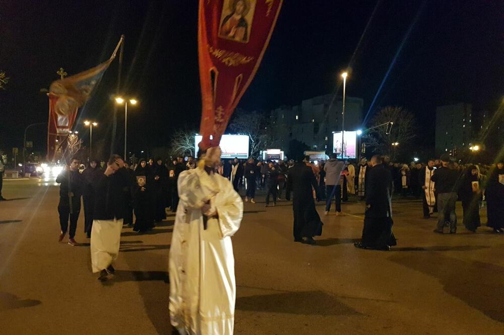 Litija u Podgorici, Foto: Biljana Matijašević