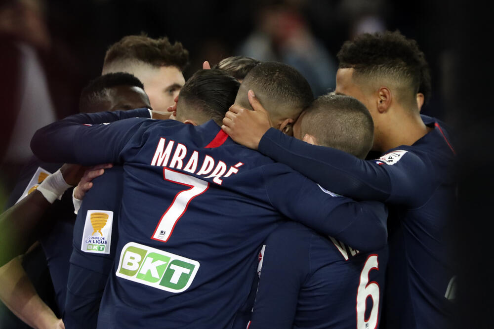 Fudbaleri PSŽ-a, Foto: AP