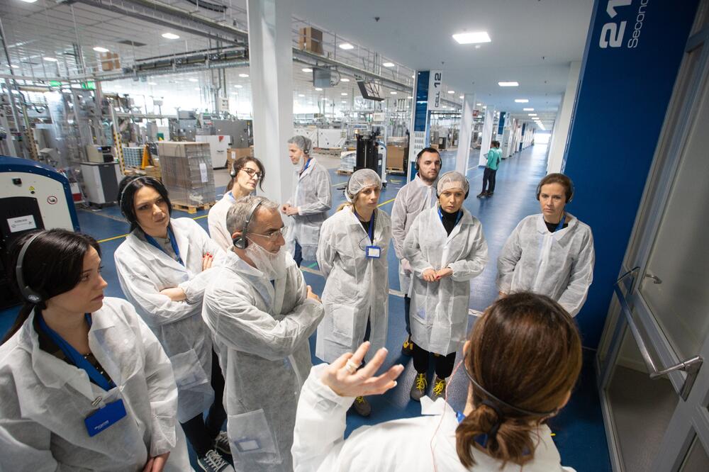 Sa posjete fabrici kompanije Philip Morris International, Foto: TV Vijesti