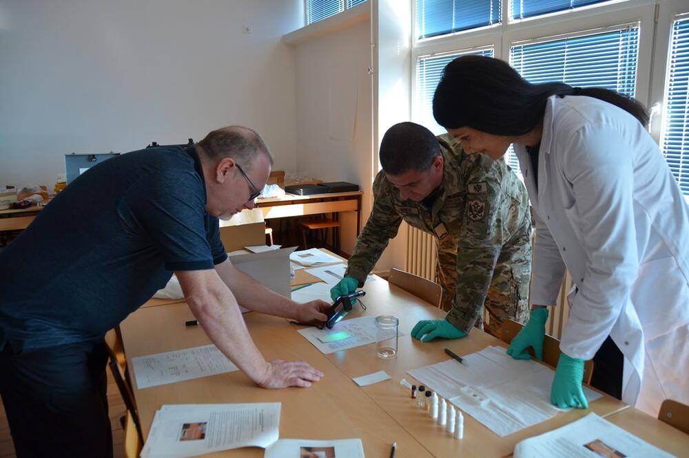 Sa obuke, Foto: Ministarstvo odbrane