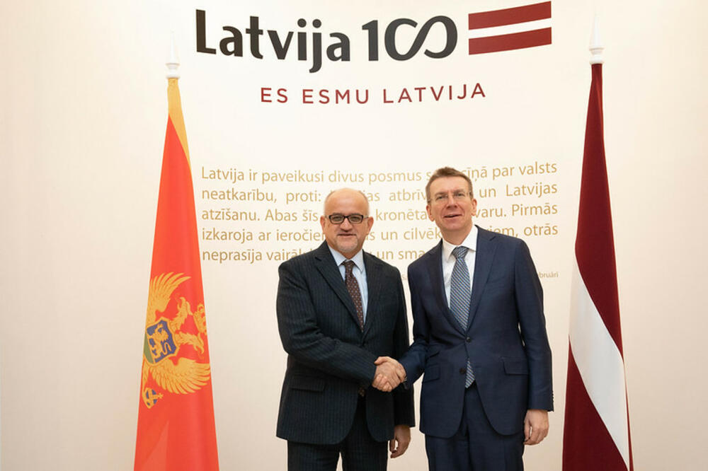 Darmanović i Rinkevičs, Foto: Ministarstvo vanjskih poslova