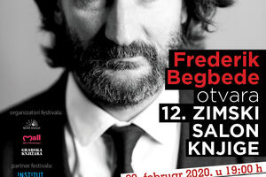 Frederik Begbede otvara 12. Zimski salon knjige