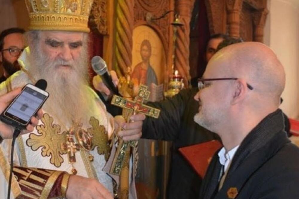 Amfilohije i Protić, Foto: Mitropolija crnogorsko-primorska