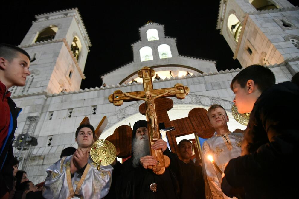 Sa litije u Podgorici