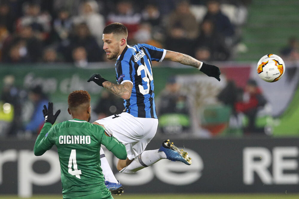 Sa meča Ludogorec - Inter, Foto: AP