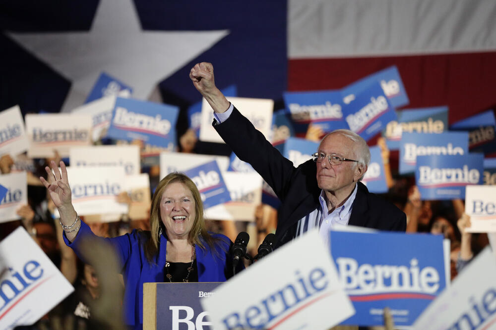 Ubjedljiva pobjeda u Nevadi: Sanders, Foto: Beta/AP