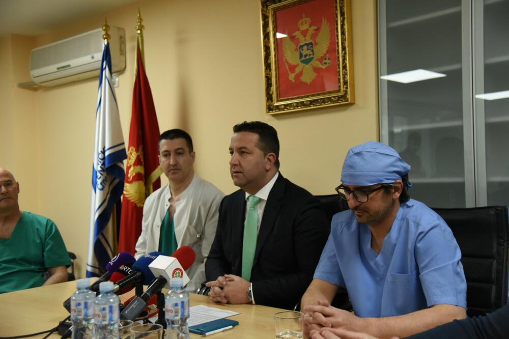 Sa pres konfrencije, Foto: Savo Prelević