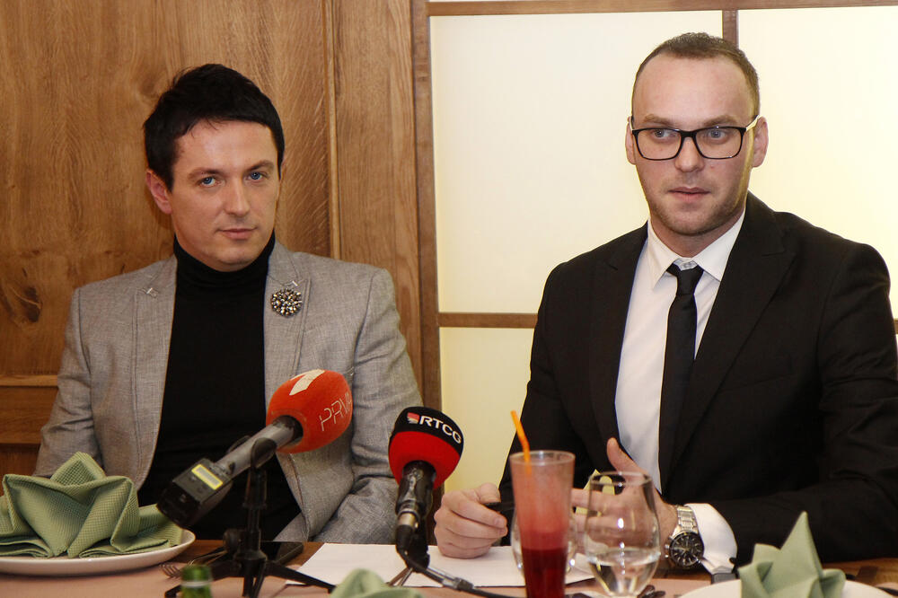 Saša Barjaktarević i Danijel Alibabić, Foto: Savo Prelević