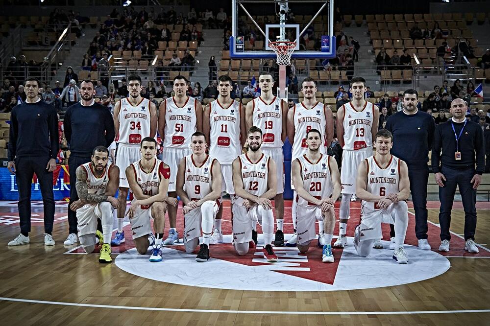 Reprezentacija Crne Gore pred meč sa Francuskom