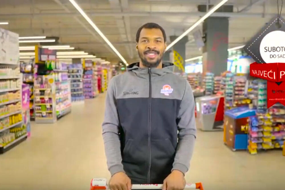 Košarkaš Budućnost Volija Šon Kilpatrik, Foto: Printscreen YouTube