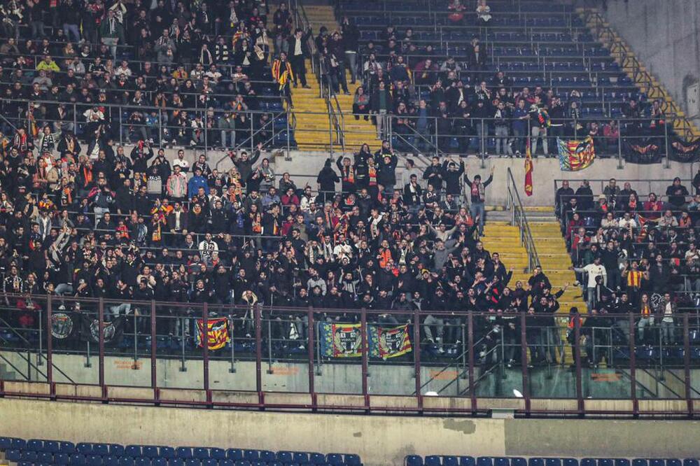Navijači Valensije u Milanu, Foto: As.com