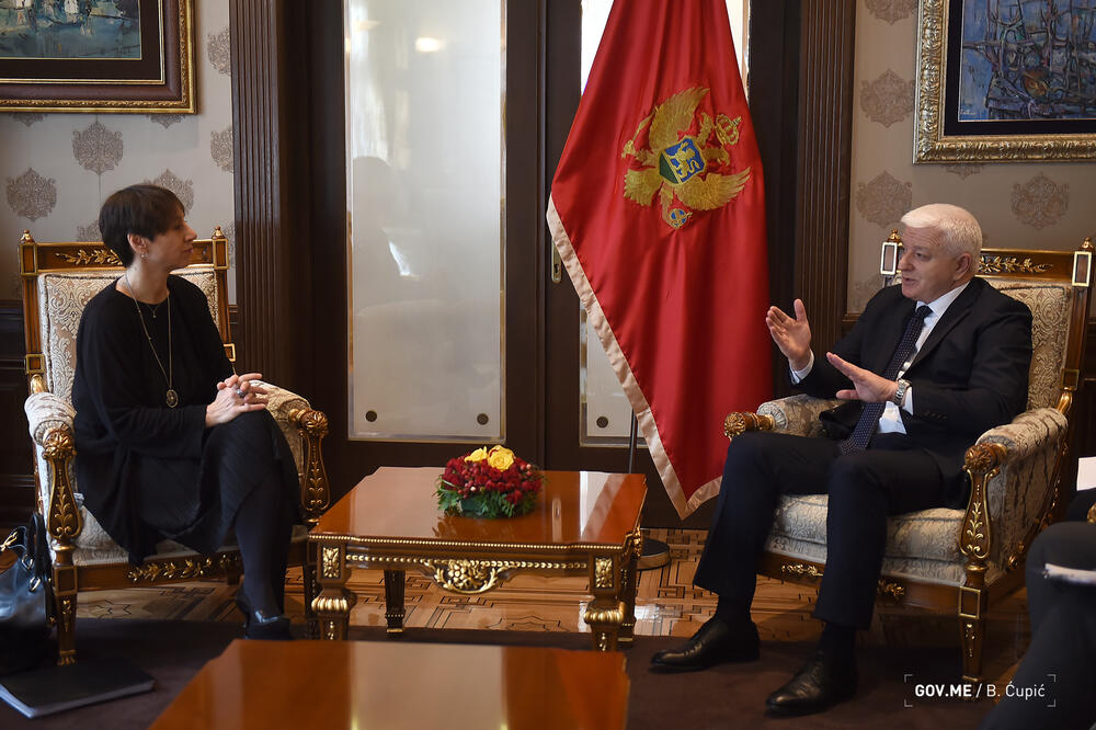 Marković na sastanku, Foto: Gov.me