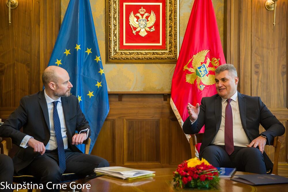 Razgovarali o izazovima u procesu pristupanja: Bulčik i Brajović, Foto: Igor Sljivančanin