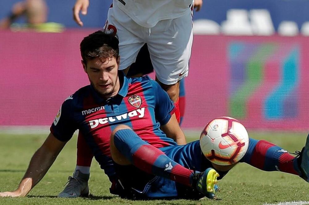 Nikola Vukčević je asistirao za pobjedu protiv Reala, Foto: Twitter