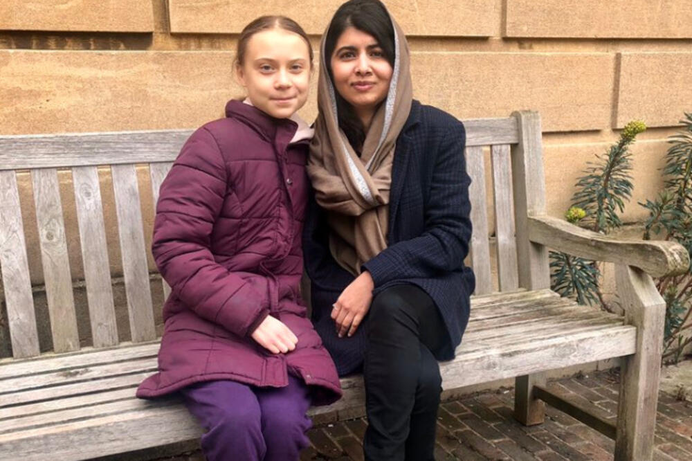 Greta Tunberg i Malala Jusufzai, Foto: Twitter.com/Malala