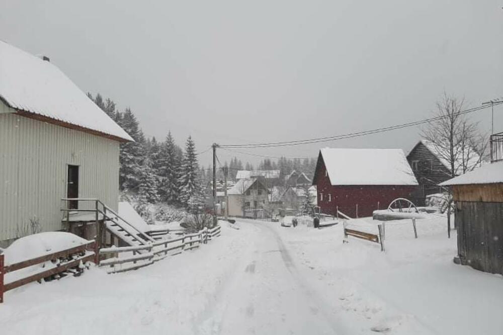 Snijeg na Žabljaku, Foto: Čitalac Vijesti