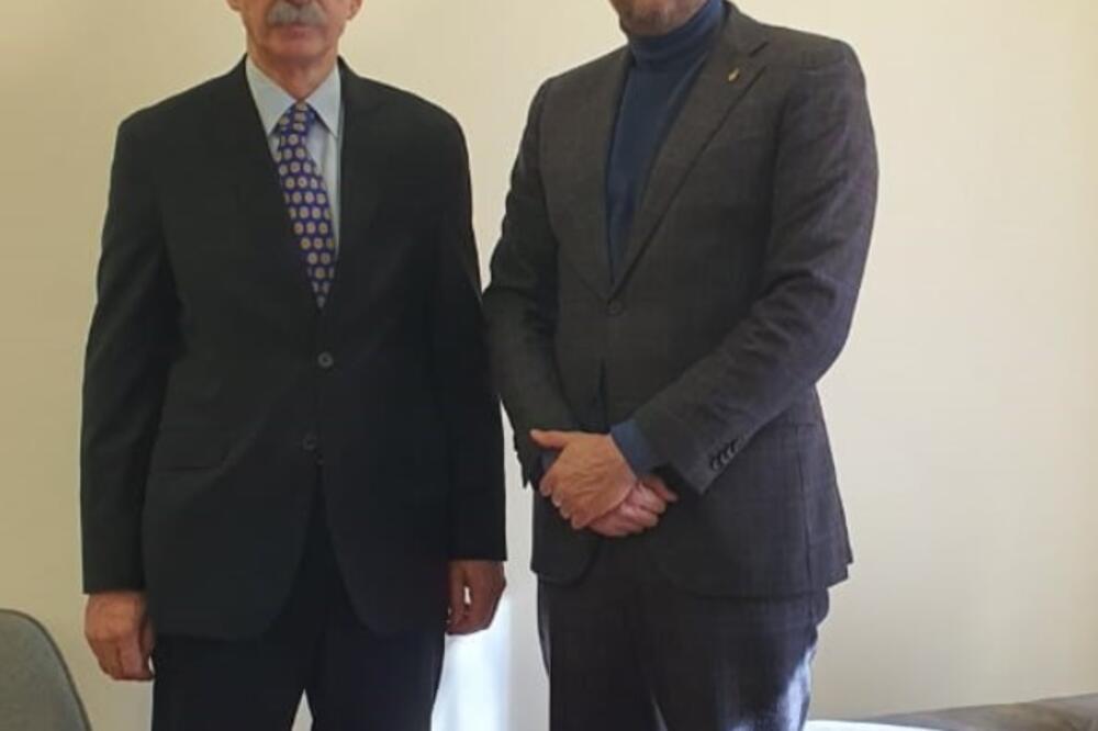 Rašović i Božović, Foto: Ambasada Srbije u Crnoj Gori