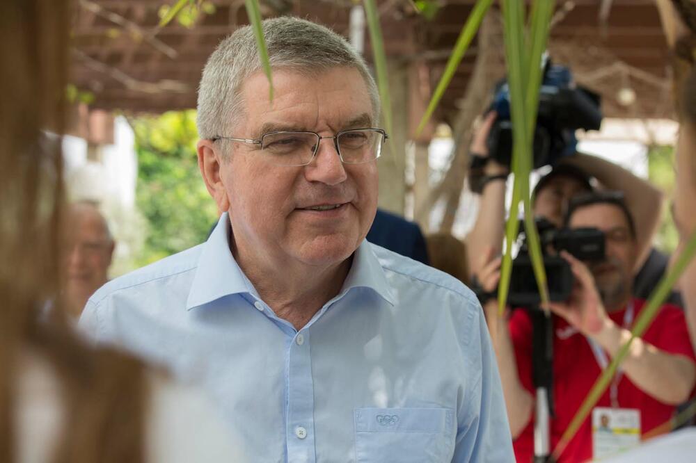 Tomas Bah tokom posjete Budvi prošlog ljeta