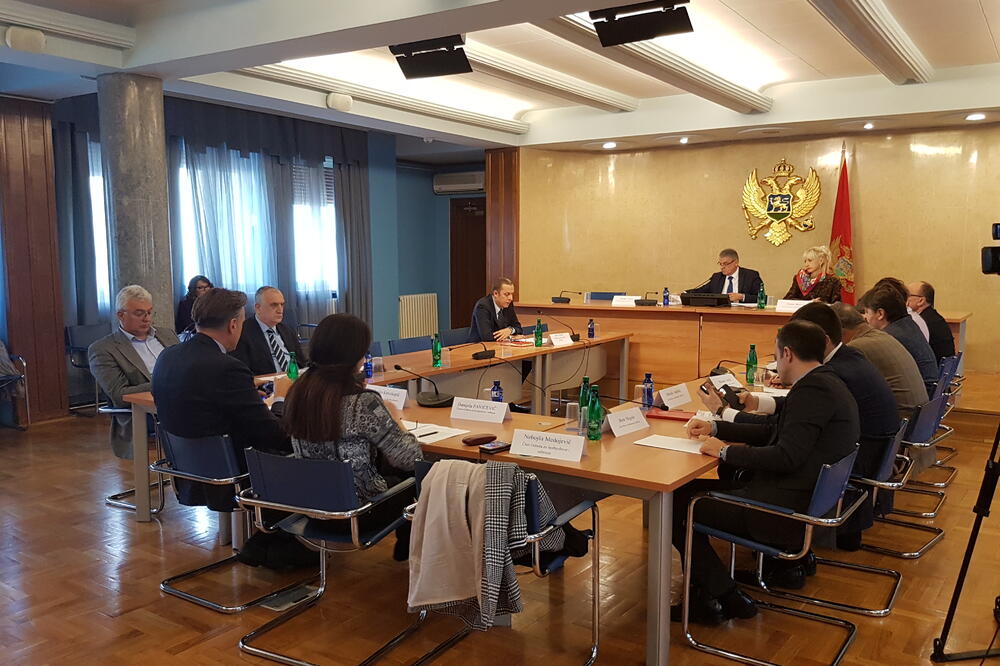 Sa jedne od sjednica Odbora za bezbjednost, Foto: Biljana Matijašević