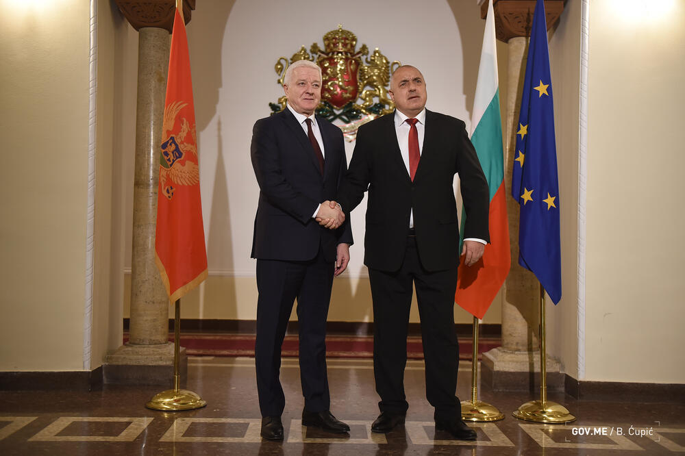 Marković sa Borisovim, Foto: Gov.me