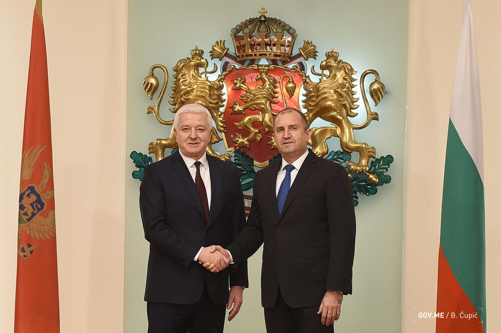 Marković i Radev, Foto: Vlada Crne Gore