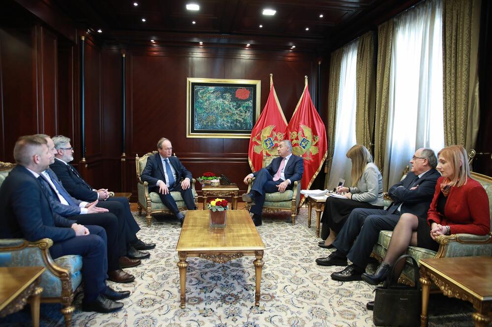 Sa sastanka, Foto: Služba za informisanje Predsjednika Crne Gore