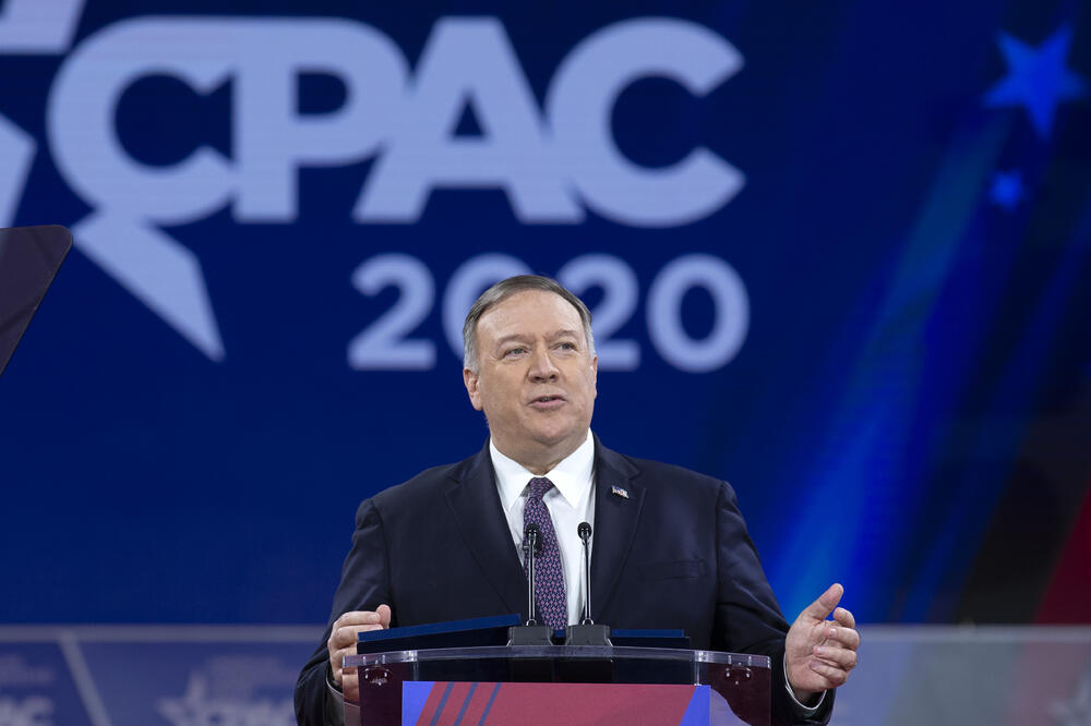 Majk Pompeo, Foto: AP
