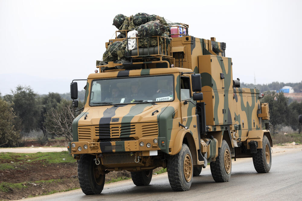 Vozilo turske vojske, Foto: BETA/AP, BETA/AP