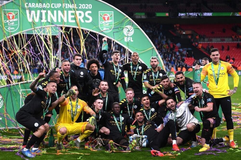 Slavlje igrača Sitija, Foto: Twitter.com