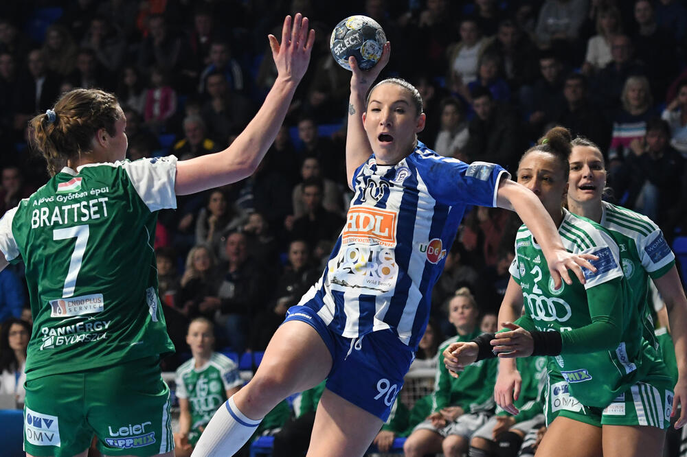 Poslije njene povrede igra Budućnosti u napadu se raspala: Milena Raičević, Foto: Savo Prelević