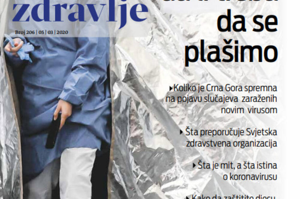 Naslovna strana izdanja, Foto: Vijesti