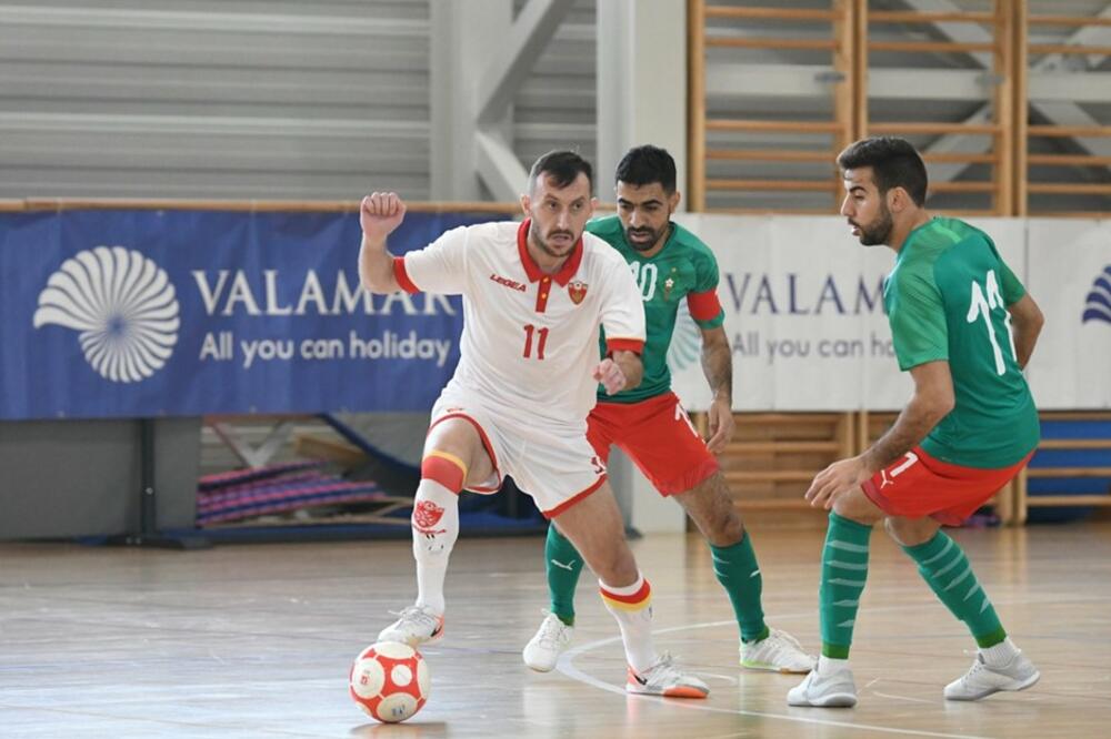 Ubjedljiv poraz naše selekcije, Foto: FSCG