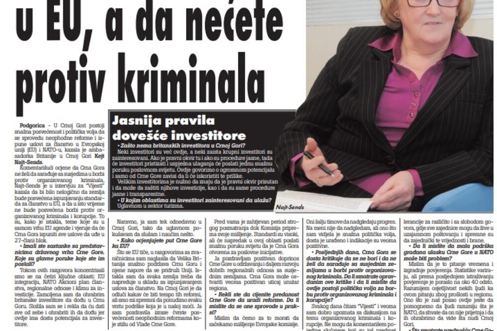 Strana "Vijesti" od 4. marta 2010., Foto: Arhiva Vijesti