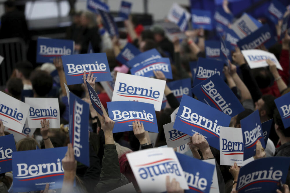 Pristalice Sandersa u Vermontu, Foto: AP
